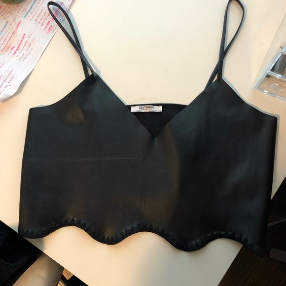 Black Crop Top - Picture 1 of 1